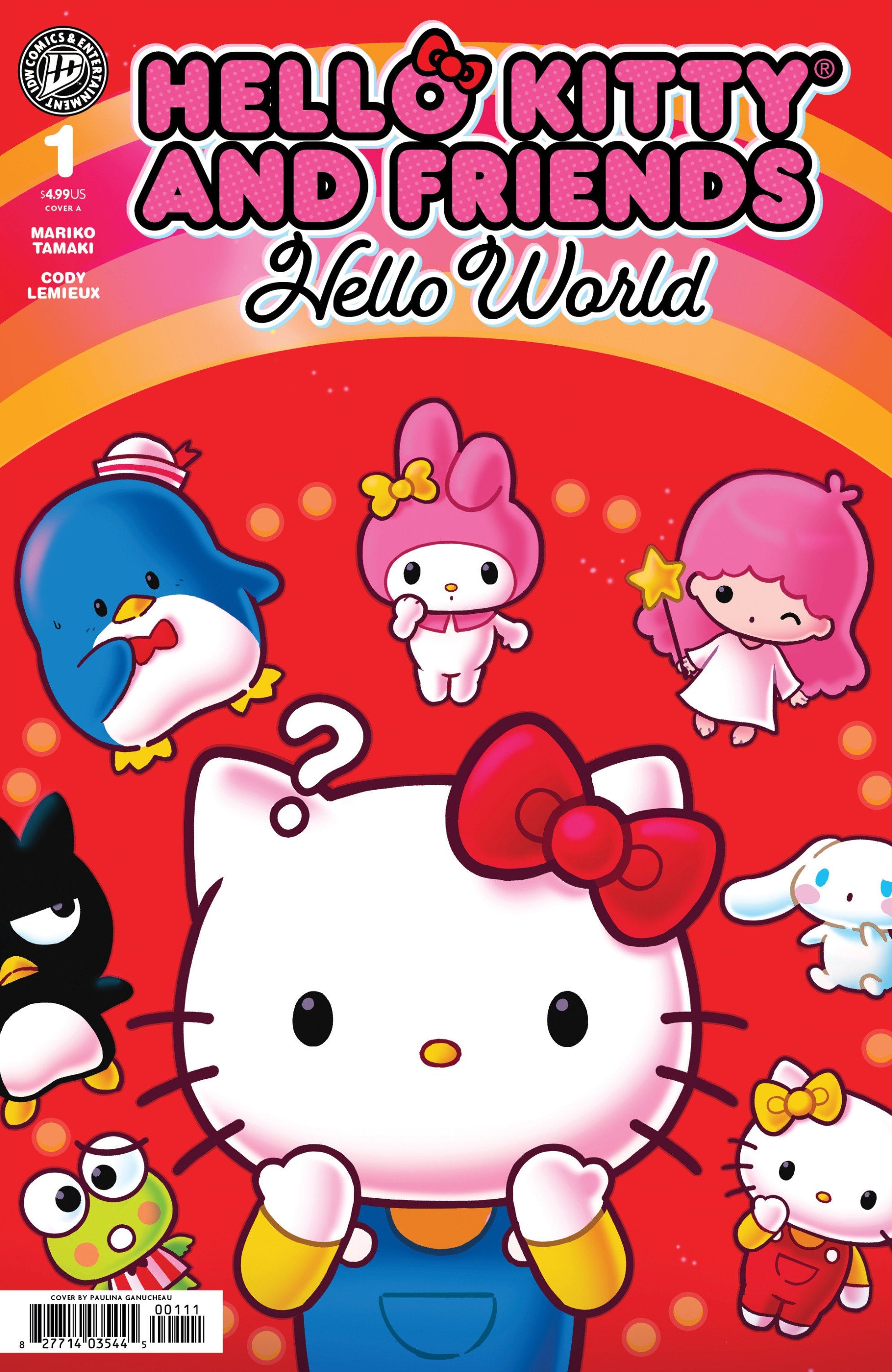 HELLO KITTY AND FRIENDS HELLO WORLD #1 COVER A GANUCHEAU CVR A