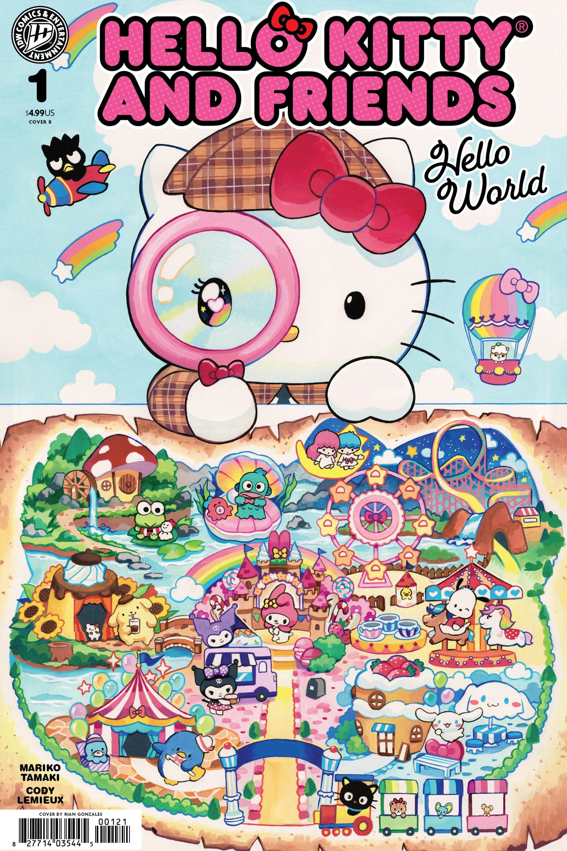 HELLO KITTY AND FRIENDS HELLO WORLD #1 VAR B GONZALES CVR B
