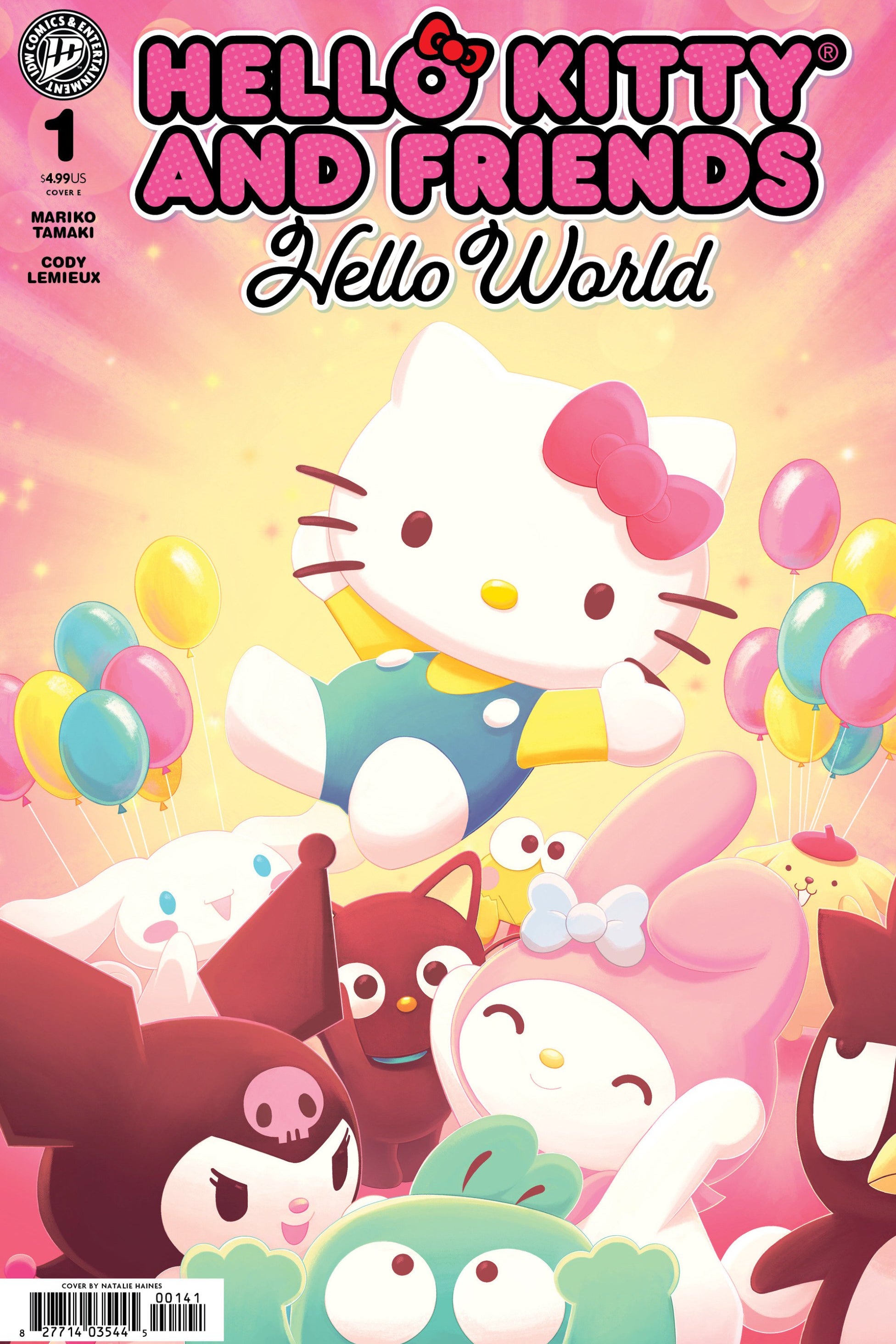 HELLO KITTY AND FRIENDS HELLO WORLD #1 VAR E HAINES CVR D