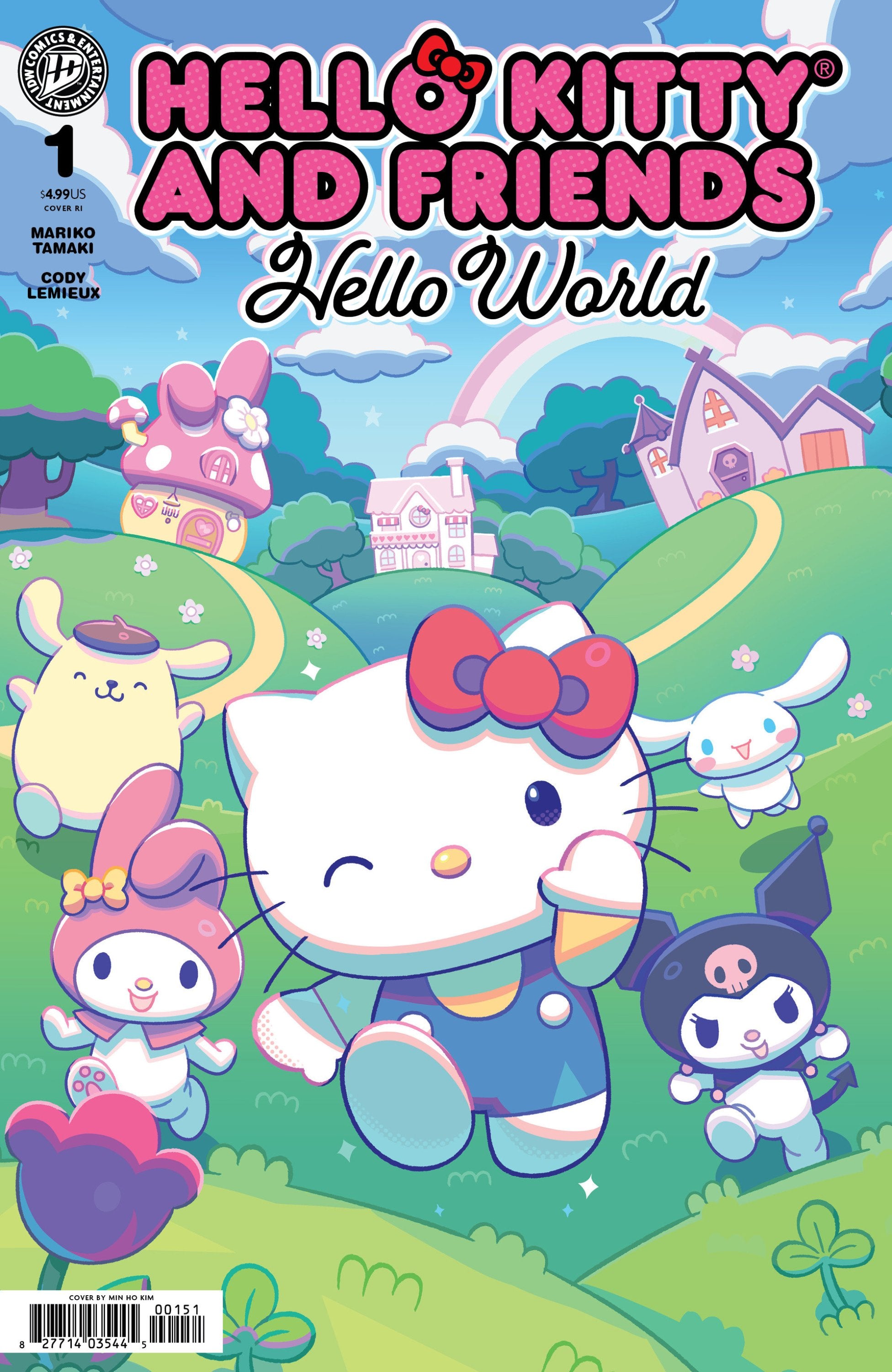 HELLO KITTY AND FRIENDS HELLO WORLD #1 VAR RI 25 KIM CVR E 1:25 INCV