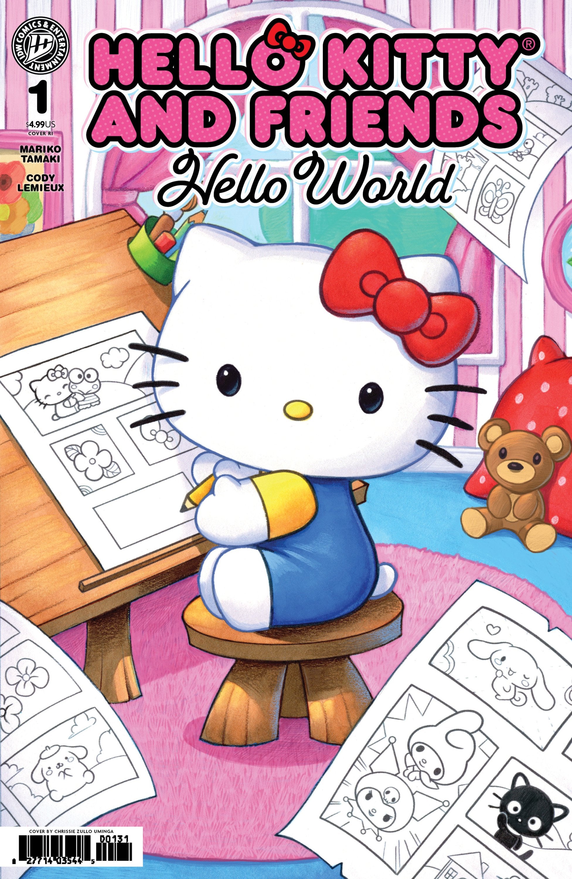 HELLO KITTY AND FRIENDS HELLO WORLD #1 VAR RI 25 ZULLO UMINGA