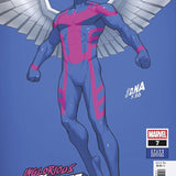 INGLORIOUS X-FORCE #7 DAVID NAKAYAMA COLOR BLOCK BLUE VAR CVR B