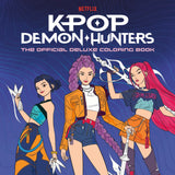 KPOP DEMON HUNTERS THE OFFICIAL DELUXE COLORING BOOK TP