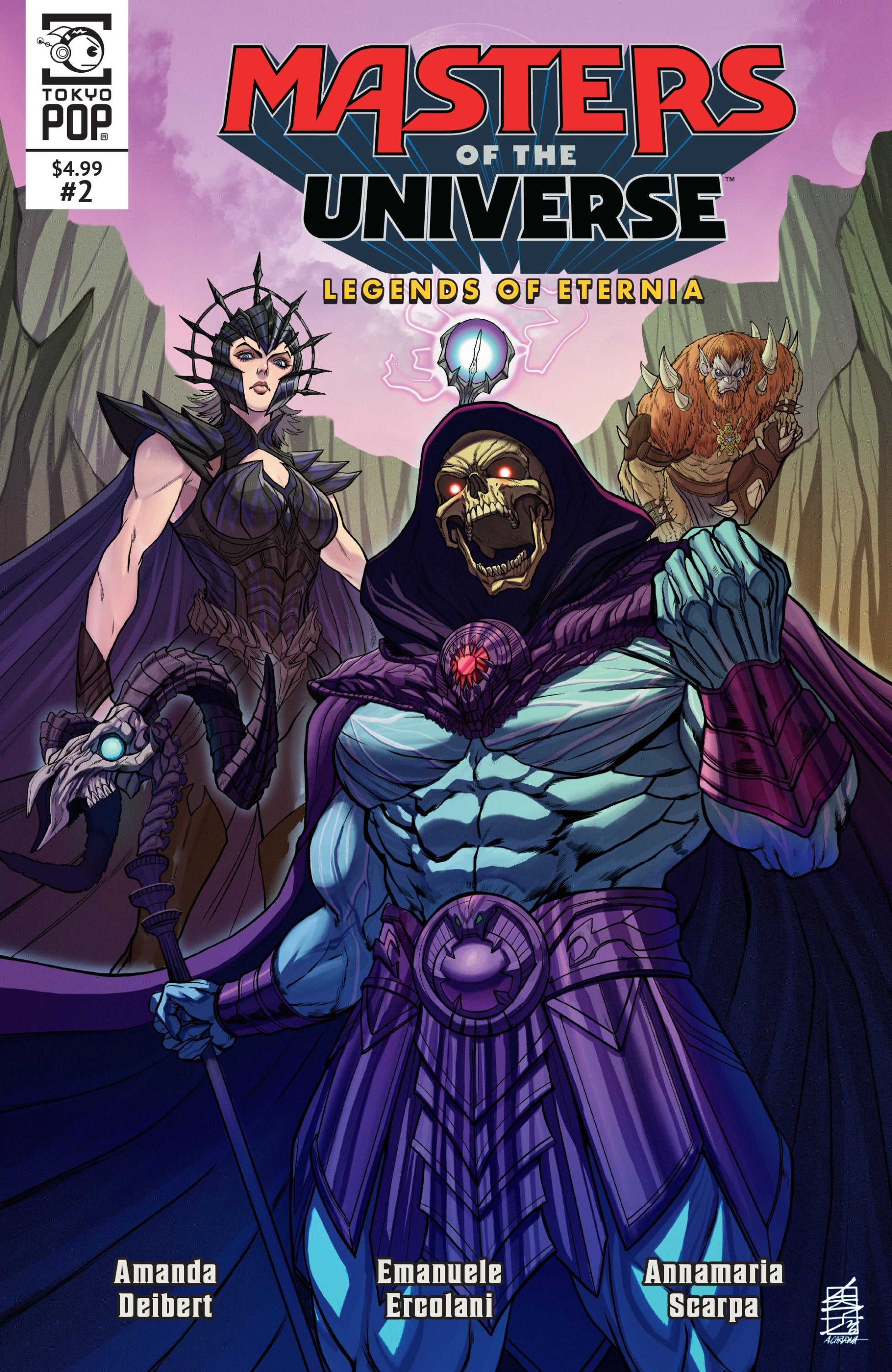 MASTERS OF THE UNIVERSE LEGENDS OF ETERNIA ISSUE #2 CVR A
