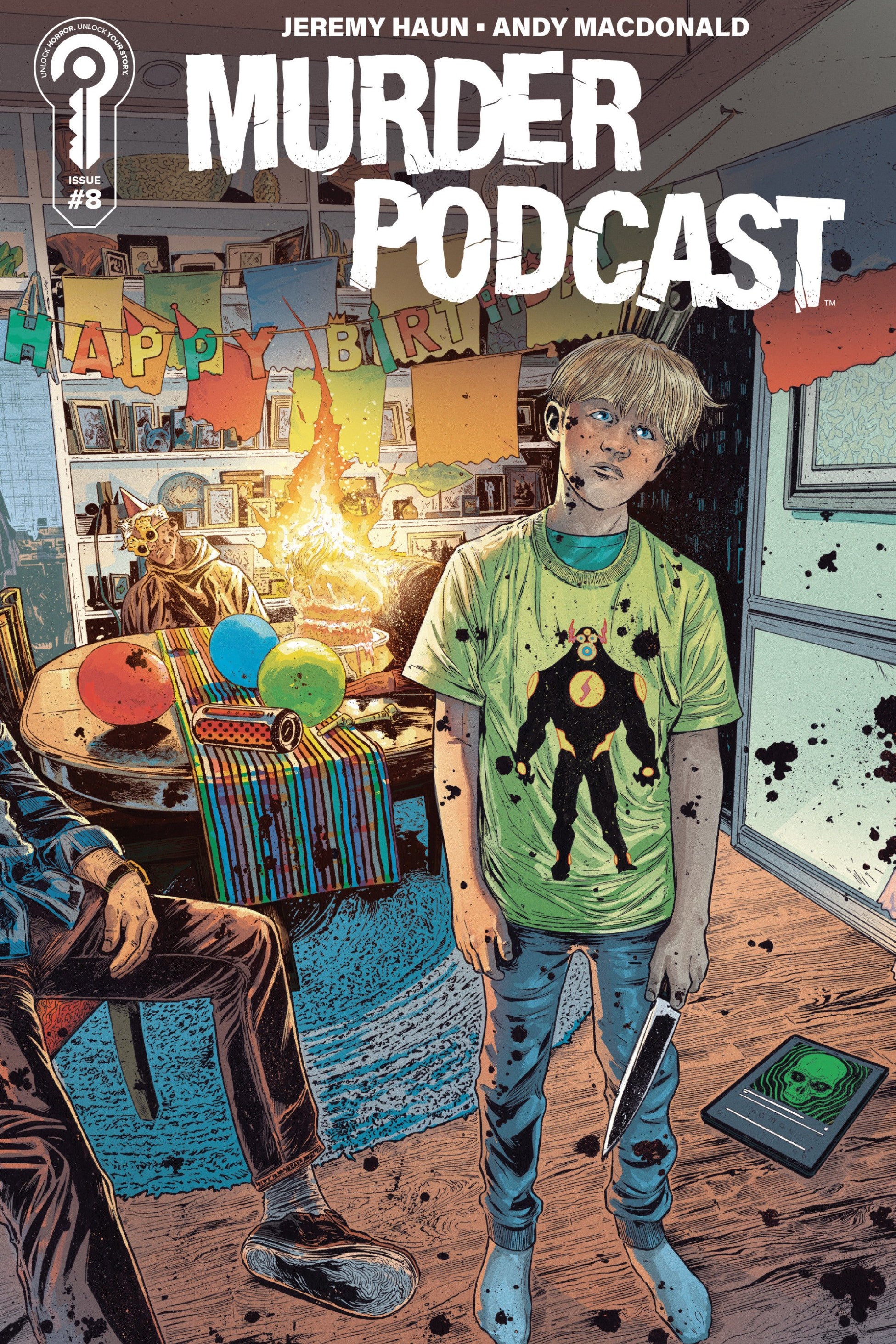 MURDER PODCAST #8 COVER A JEREMY HAUN CVR A