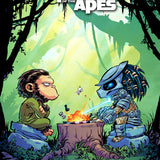PREDATOR VS THE PLANET OF THE APES #1 SKOTTIE YOUNG VAR CVR E
