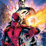 PUNISHER VS SPIDER-MAN #1 WHILCE PORTACIO VAR CVR B