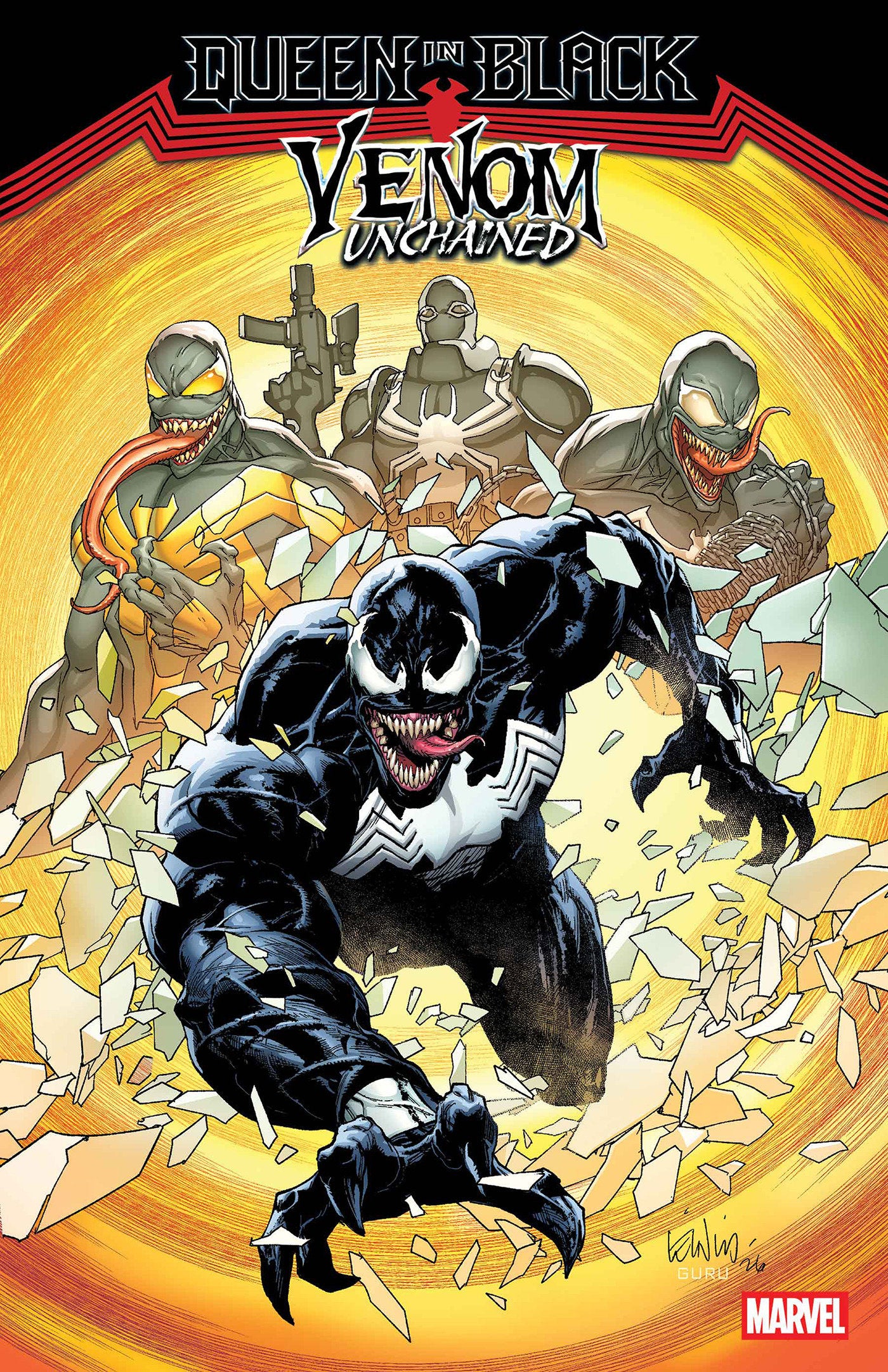 QUEEN IN BLACK VENOM UNCHAINED #1 QIB CVR A