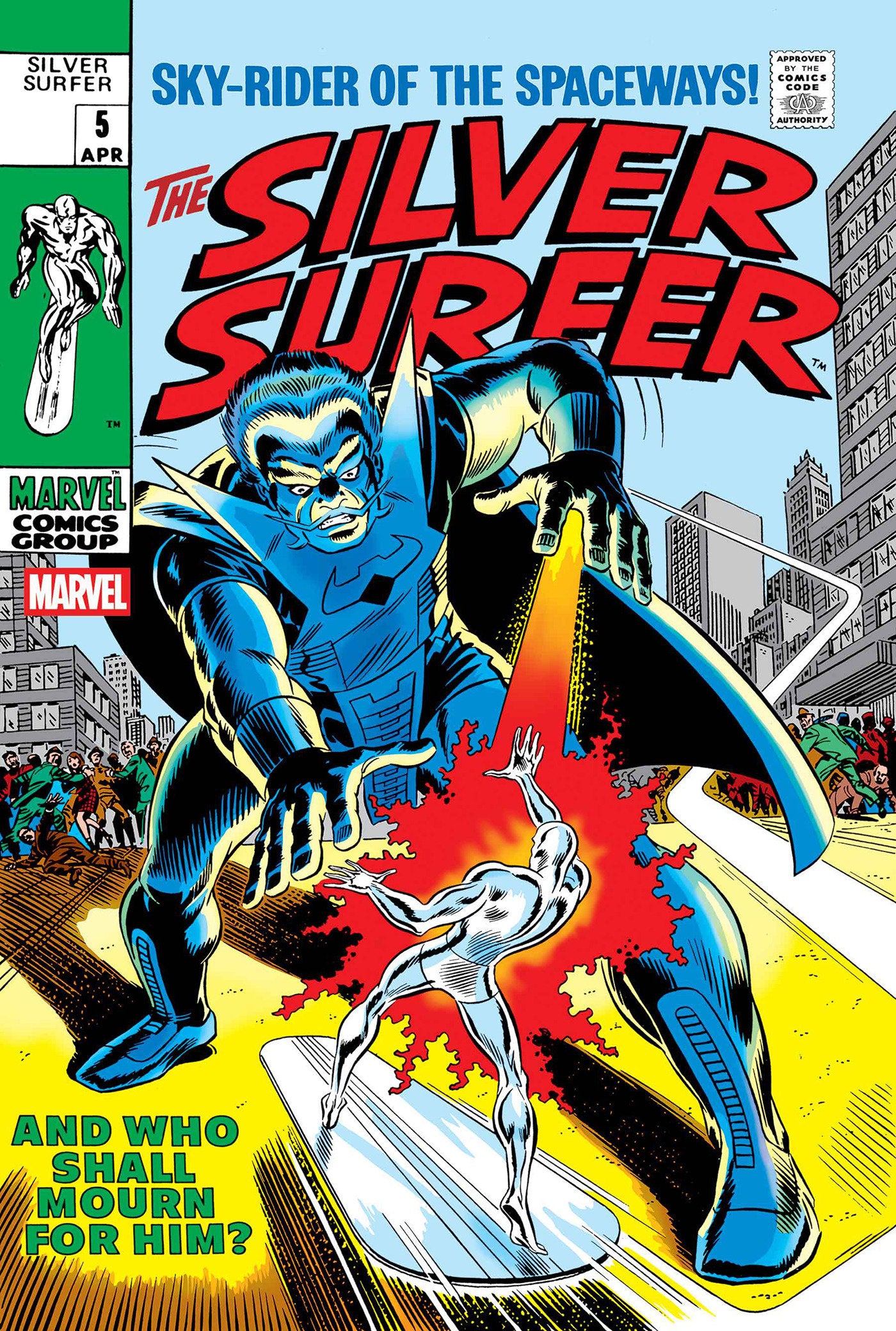 SILVER SURFER #5 FACSIMILE EDITION CVR A