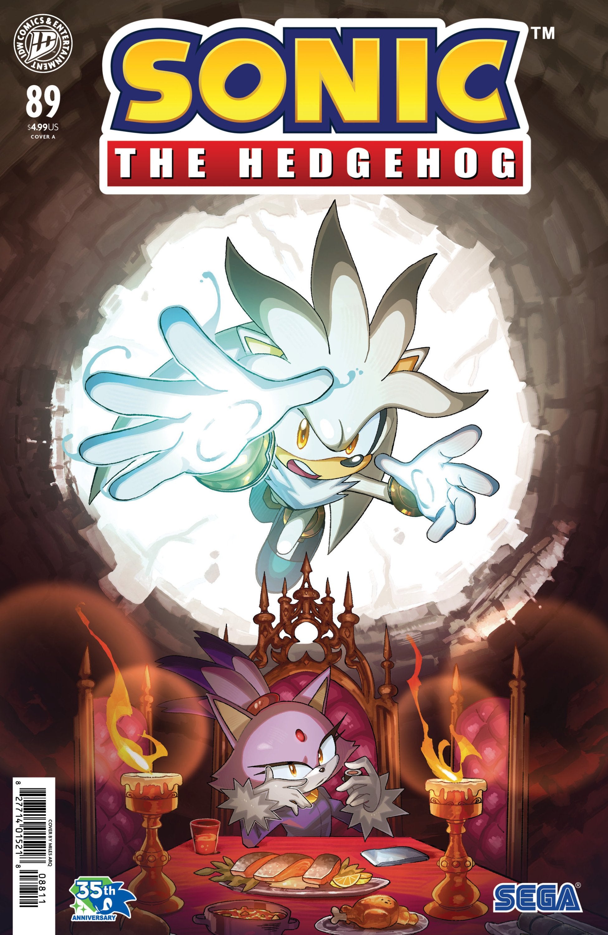 SONIC THE HEDGEHOG #89 COVER A ARQ CVR A