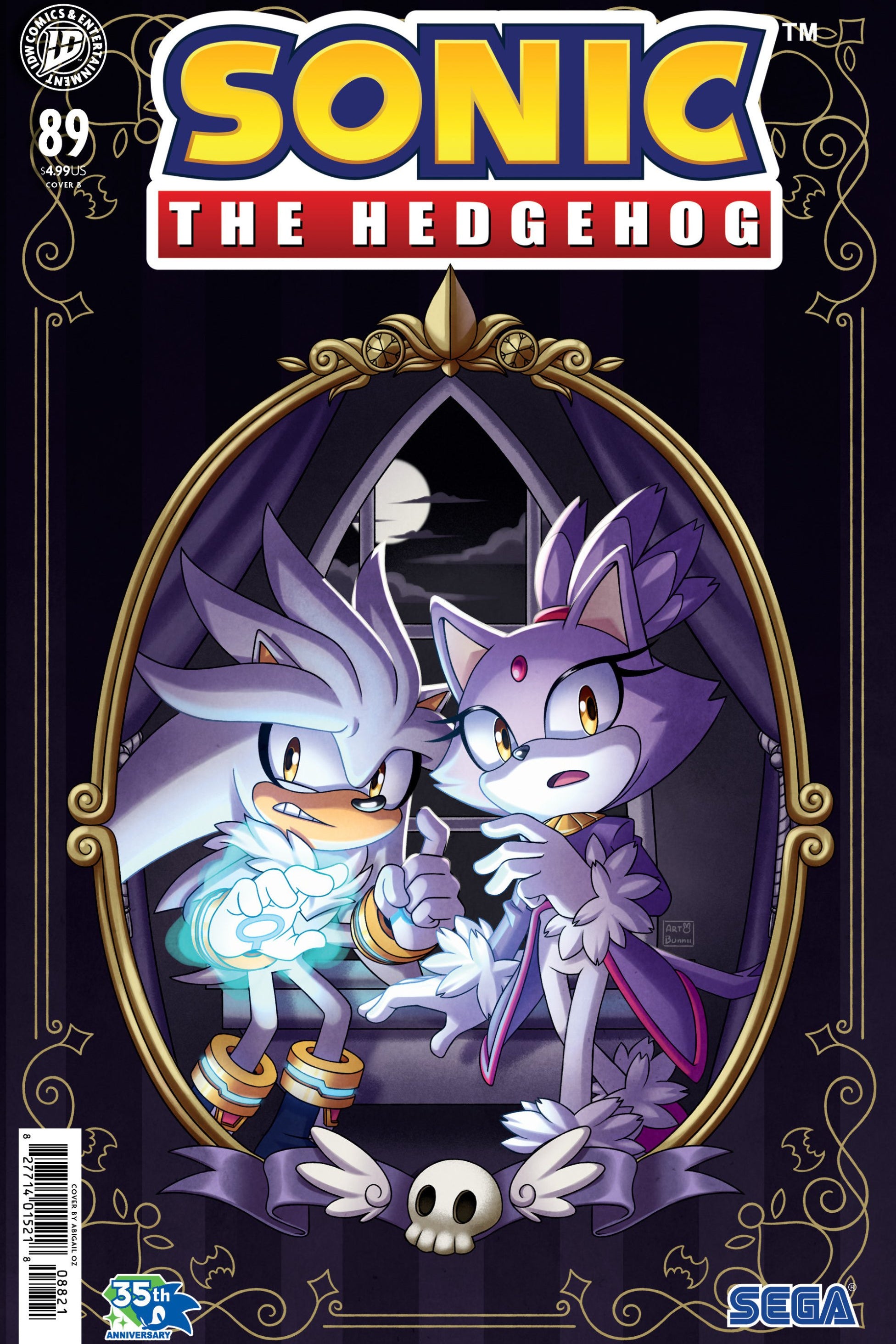 SONIC THE HEDGEHOG #89 VAR B OZ CVR B