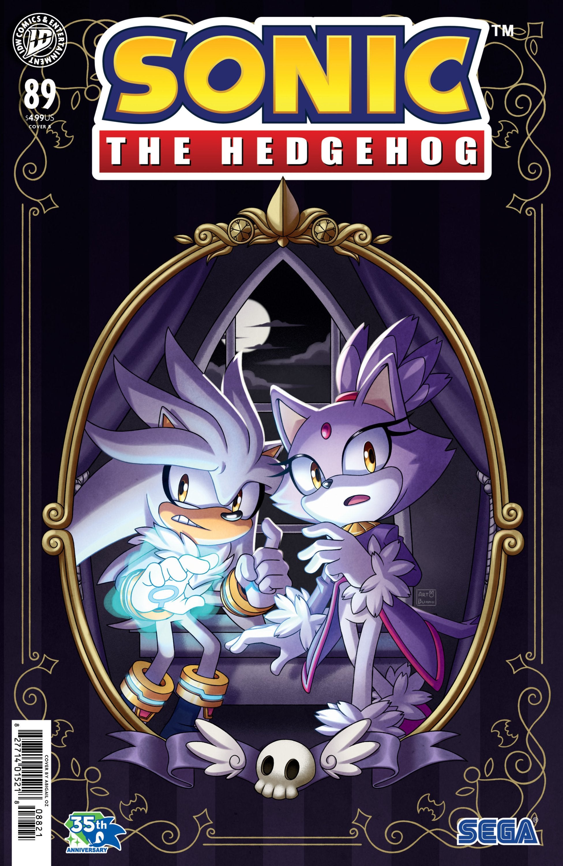 SONIC THE HEDGEHOG #89 VAR B OZ CVR B