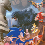SONIC THE HEDGEHOG X GODZILLA #1 VAR C KIM CVR C