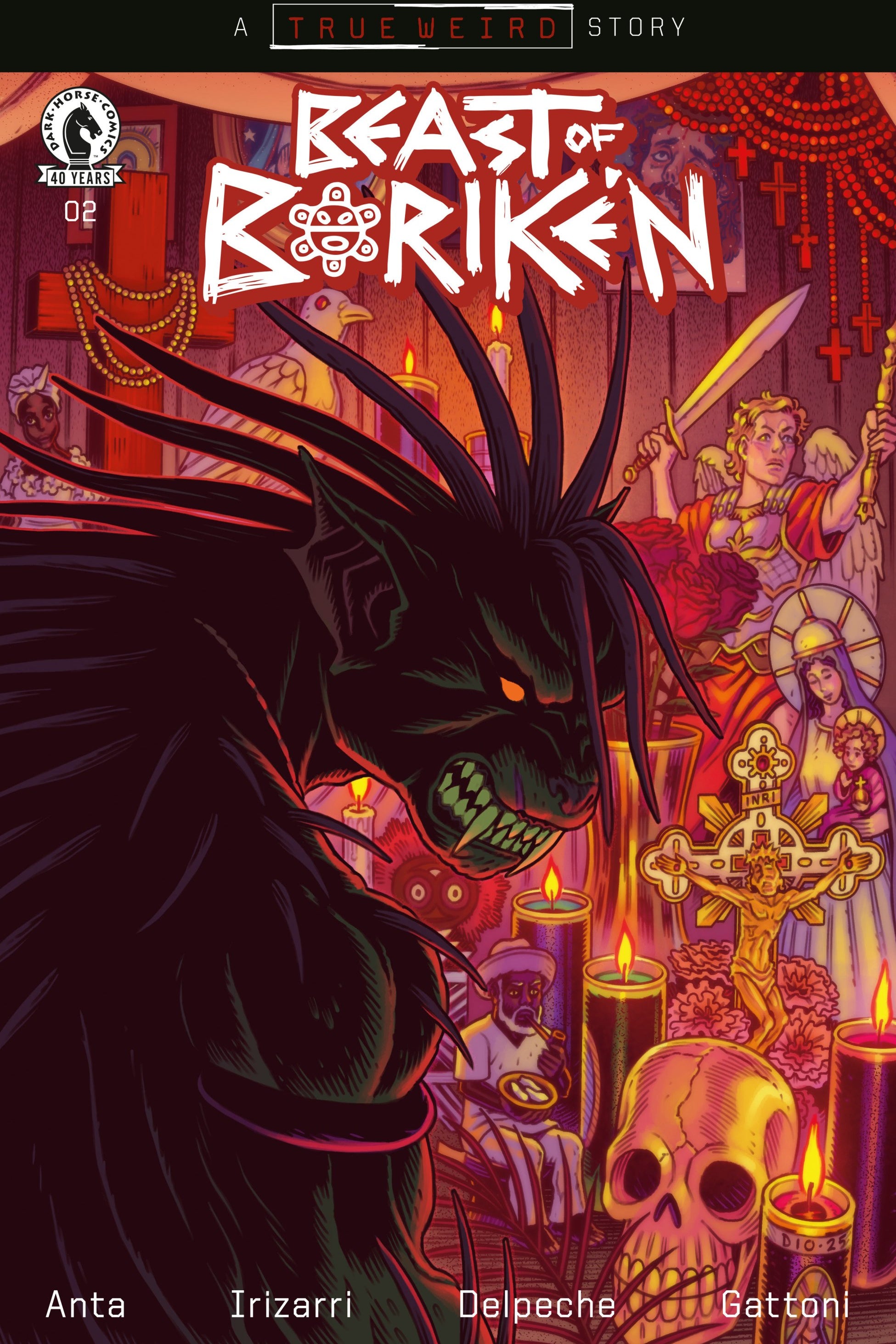 THE BEAST OF BORIKEN #2 CVR A DANIEL IRIZARRI
