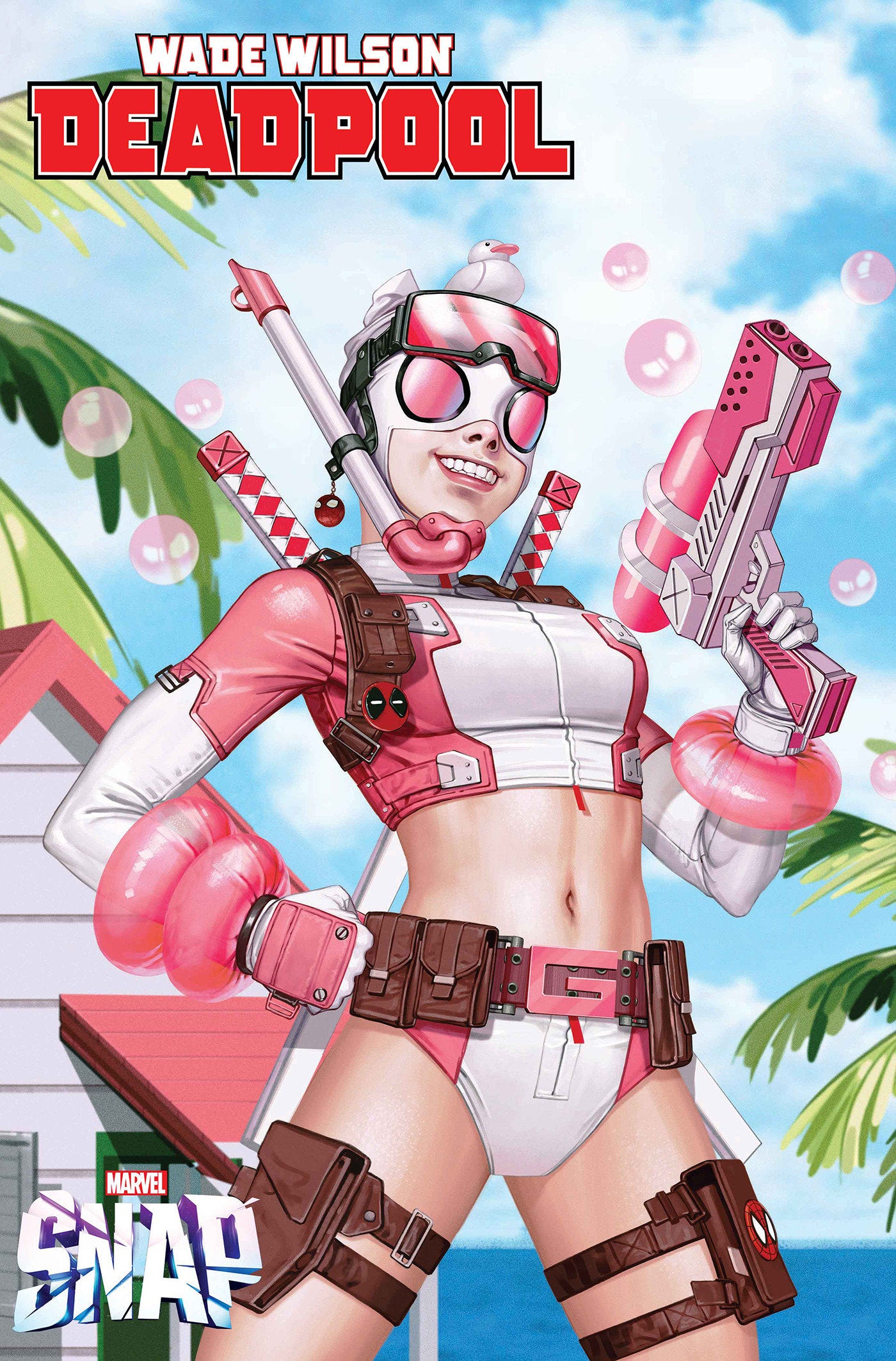 WADE WILSON DEADPOOL #6 INHYUK LEE MARVEL SNAP SWIMSUIT VAR CVR F
