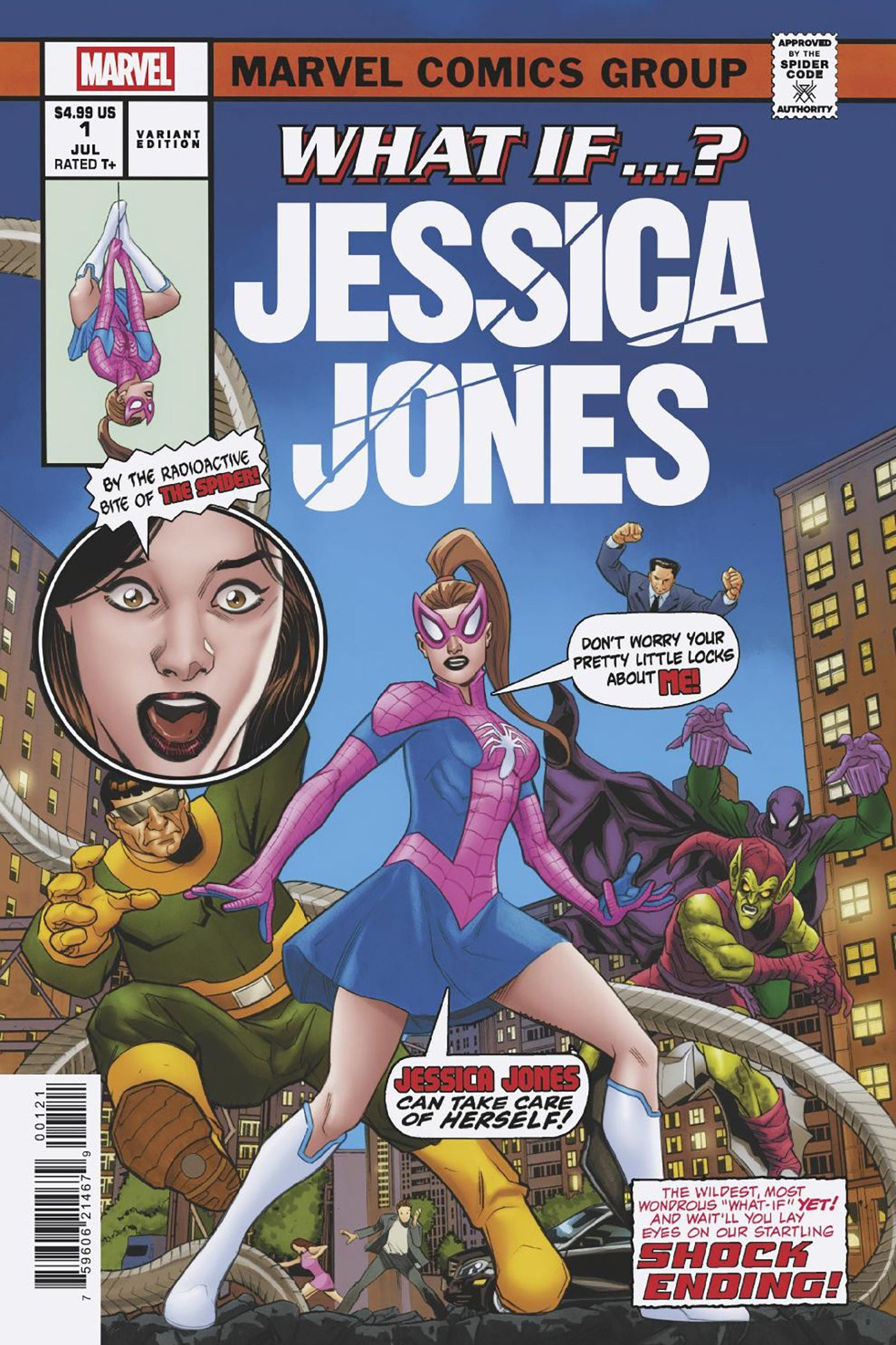 WHAT IF JESSICA JONES #1 DAVID MESSINA HOMAGE VAR CVR B