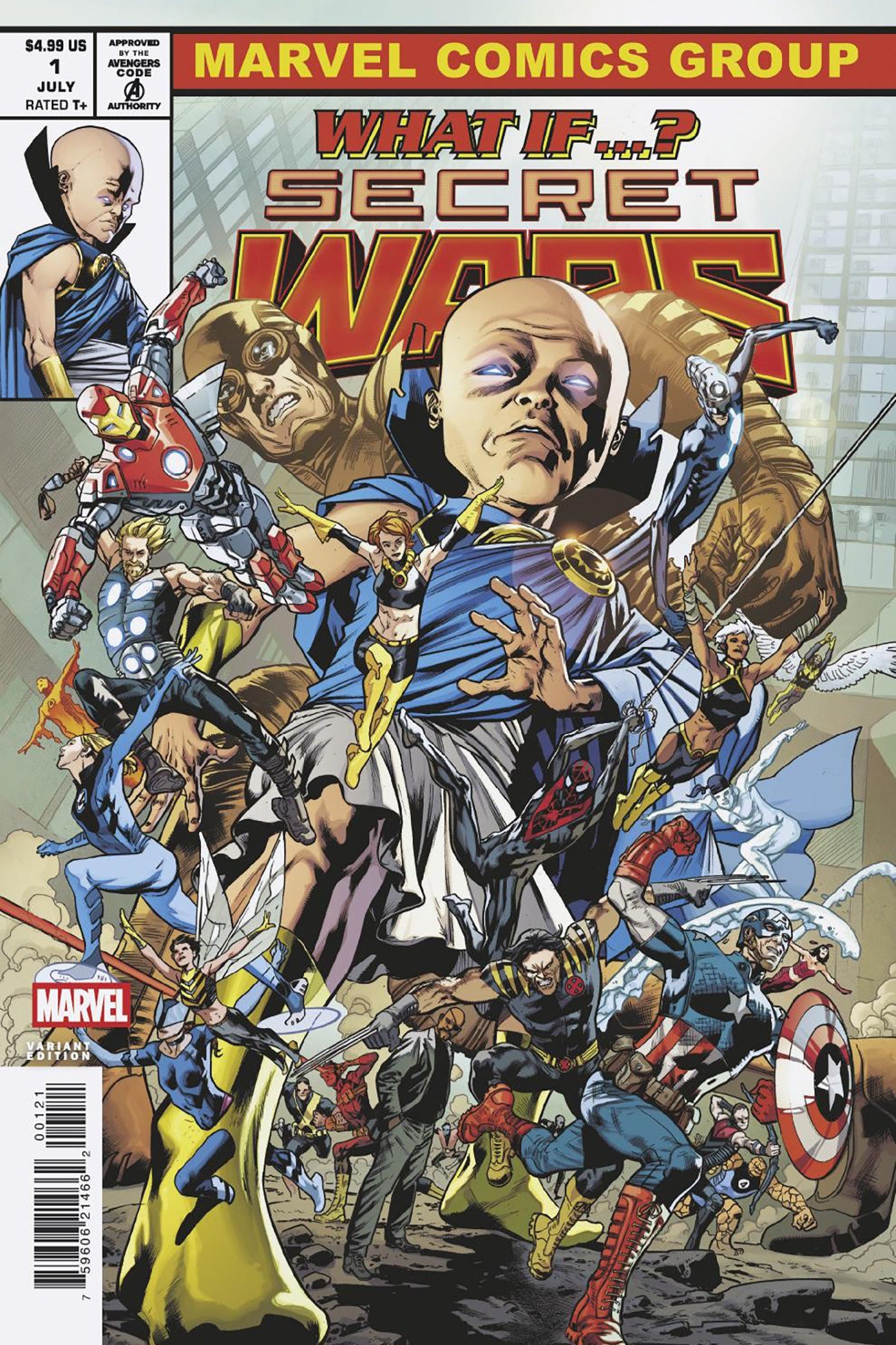 WHAT IF SECRET WARS #1 BRYAN HITCH HOMAGE VAR CVR B