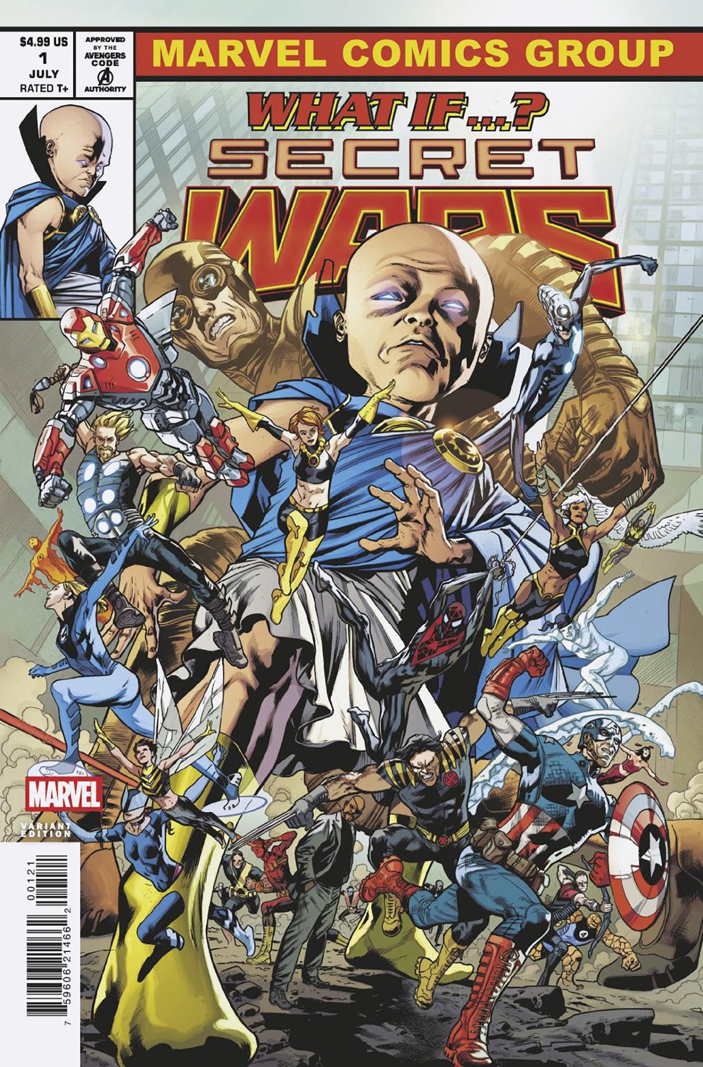WHAT IF SECRET WARS #1 BRYAN HITCH HOMAGE VAR CVR B