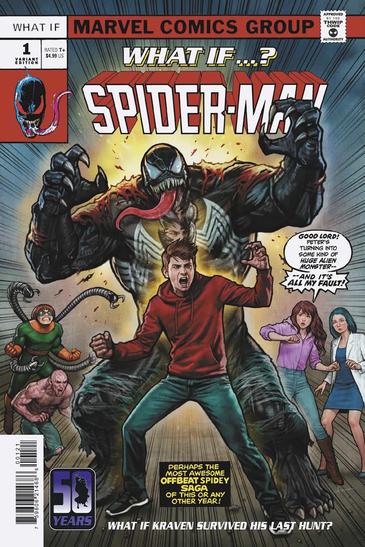 WHAT IF SPIDER-MAN #1 STONEHOUSE HOMAGE VAR CVR B