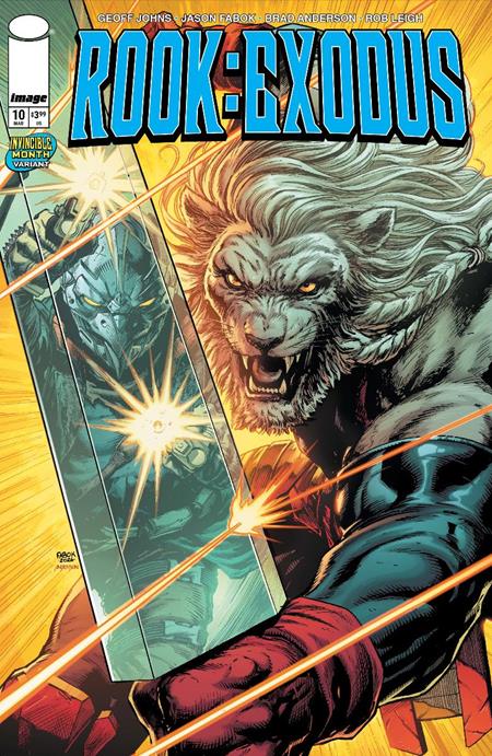 ROOK EXODUS #10 CVR E JASON FABOK AND BRAD ANDERSON INVINCIBLE TEAM UP VAR
