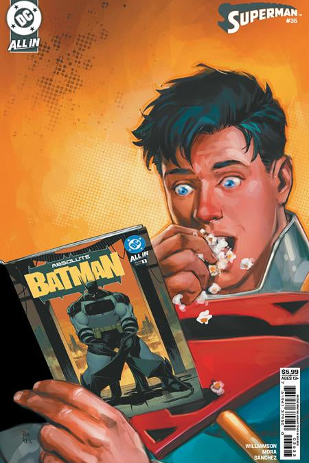SUPERMAN #36 SECOND PRINTING CVR C ROD REIS CARD STOCK VAR