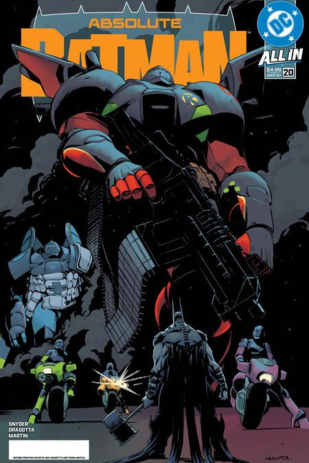 ABSOLUTE BATMAN #20 CVR A NICK DRAGOTTA Replacement copies/Second printing