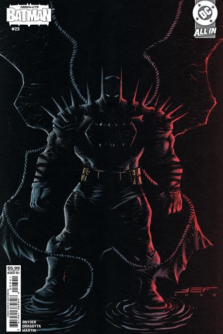 ABSOLUTE BATMAN #23 CVR D JUAN FERREYRA CARD STOCK VAR