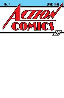 ACTION COMICS #1 FACSIMILE EDITION CVR B BLANK CARD STOCK VAR 2026