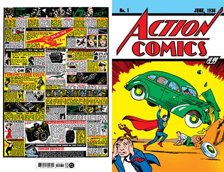 ACTION COMICS #1 FACSIMILE EDITION CVR C JOE SHUSTER FOIL VAR 2026