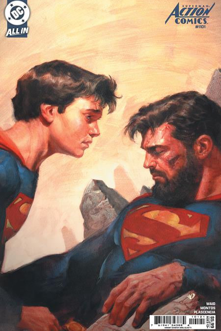 ACTION COMICS #1101 CVR B ARIEL OLIVETTI CARD STOCK VAR KINGDOM OF ZOD