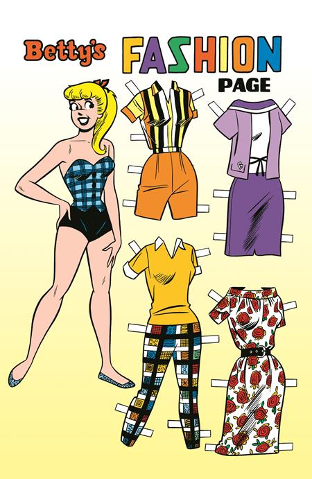 ARCHIE COMICS 85TH ANNIVERSARY PRESENTS BETTY & VERONICA FASHION PAGES ONE-SHOT CVR B DAN DECARLO BETTY PIN-UP VAR