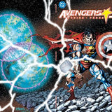 AVENGERS JLA #4 FACSIMILE EDITION CVR A GEORGE PEREZ WRAPAROUND