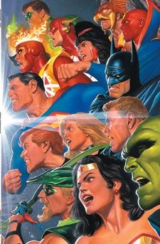 AVENGERS JLA #4 FACSIMILE EDITION CVR B ALEX ROSS DC MARVEL CONNECTING VAR