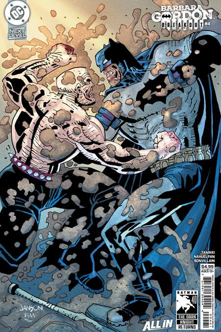 BARBARA GORDON BREAKOUT #4 CVR F KLAUS JANSON & FRANK MILLER DARK KNIGHT RETURNS 40TH ANNIVERSARY CARD STOCK VAR