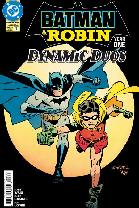 BATMAN & ROBIN YEAR ONE DYNAMIC DUOS #1 CVR A CHRIS SAMNEE (OF 12)