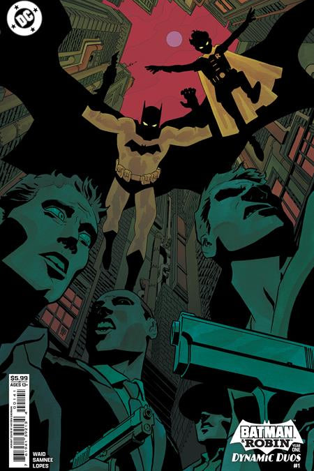 BATMAN & ROBIN YEAR ONE DYNAMIC DUOS #1 CVR D HAYDEN SHERMAN CARD STOCK VAR (OF 12)