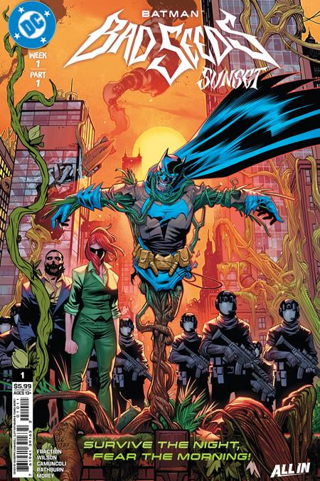 BATMAN BAD SEEDS SUNSET #1 ONE SHOT CVR A GIUSEPPE CAMUNCOLI & CLIFF RATHBURN