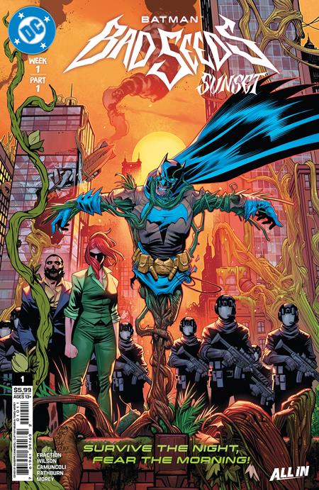 BATMAN BAD SEEDS SUNSET #1 ONE SHOT CVR A GIUSEPPE CAMUNCOLI & CLIFF RATHBURN
