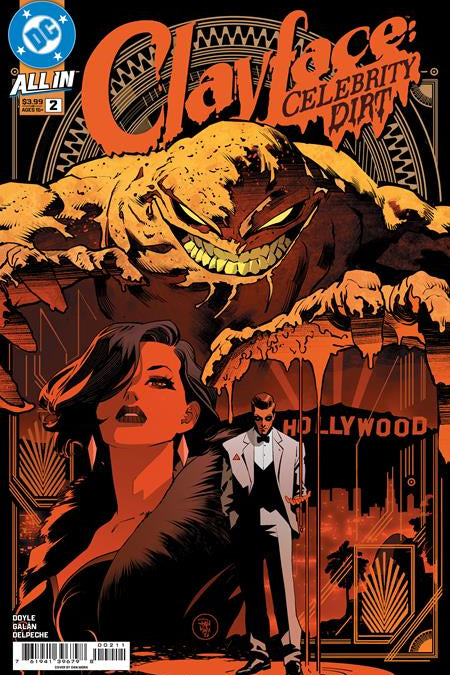 CLAYFACE CELEBRITY DIRT #2 CVR A DAN MORA (OF 6)