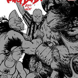 DO A POWERBOMB BLACK AND WHITE #2 CVR B DANIEL WARREN JOHNSON ORANGUTAN VAR (OF 3)