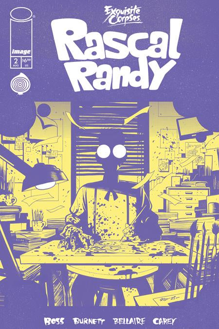 EXQUISITE CORPSES RASCAL RANDY #2 CVR C DYLAN BURNETT POLYBAGGED WITH COLLECTIBLE CARD VAR (OF 5)
