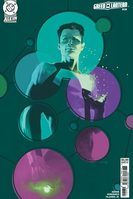 GREEN LANTERN #38 CVR B MARC ASPINALL CARD STOCK VAR