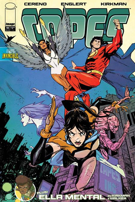 INVINCIBLE UNIVERSE CAPES #10 CVR E SANFORD GREENE CONNECTING VAR