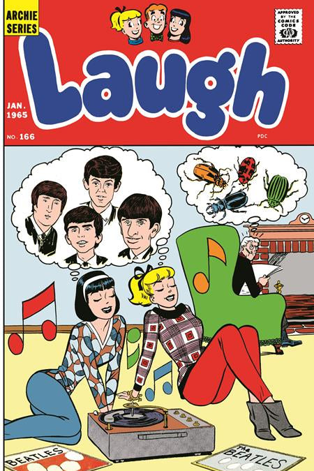 LAUGH #166 FACSIMILE EDITION CVR A HARRY LUCEY MARIO ACQUAVIVA