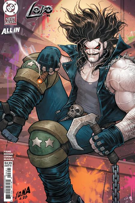 LOBO #6 CVR B DAVID NAKAYAMA CARD STOCK VAR
