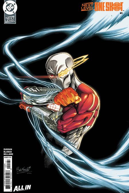 NEXT LEVEL ONE SHOT #1 ONE SHOT CVR F INC 1:25 MARIO FOX FOCCILLO CARD STOCK VAR