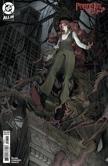 POISON IVY #47 CVR D MANNY VINCENT CARBONILLA CARD STOCK VAR BATMAN BAD SEEDS