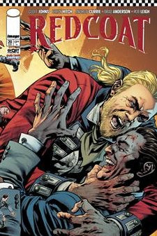 REDCOAT #20 CVR A BRYAN HITCH & BRAD ANDERSON WRAPAROUND