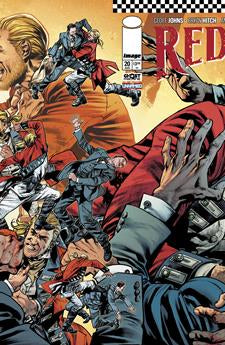 REDCOAT #20 CVR A BRYAN HITCH & BRAD ANDERSON WRAPAROUND