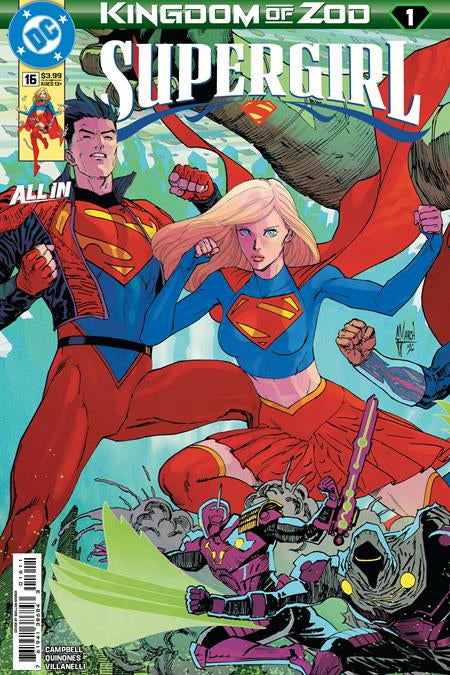 SUPERGIRL #16 CVR A GUILLEM MARCH CONNECTING KINGDOM OF ZOD